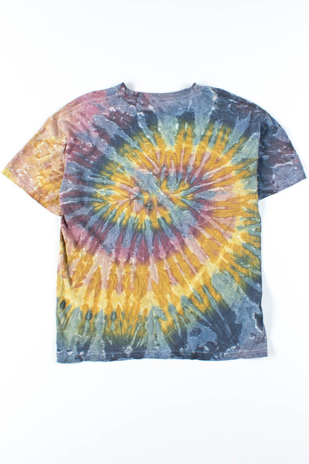 Camo-ish Videodrome Tie Dye Tee