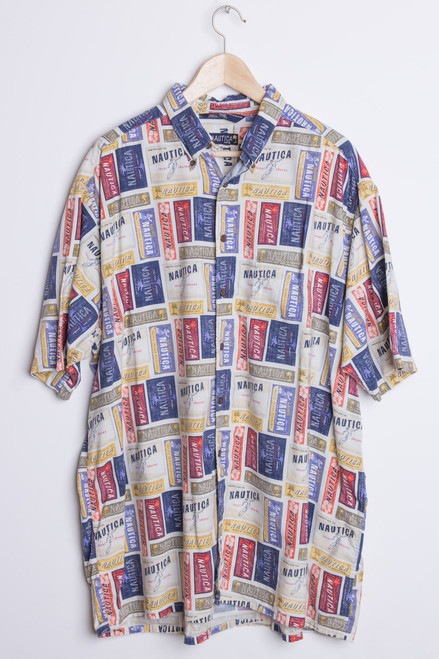 Nautica Vintage Hawaiian