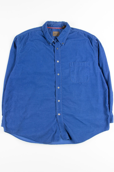 Blue Vintage Corduroy Shirt