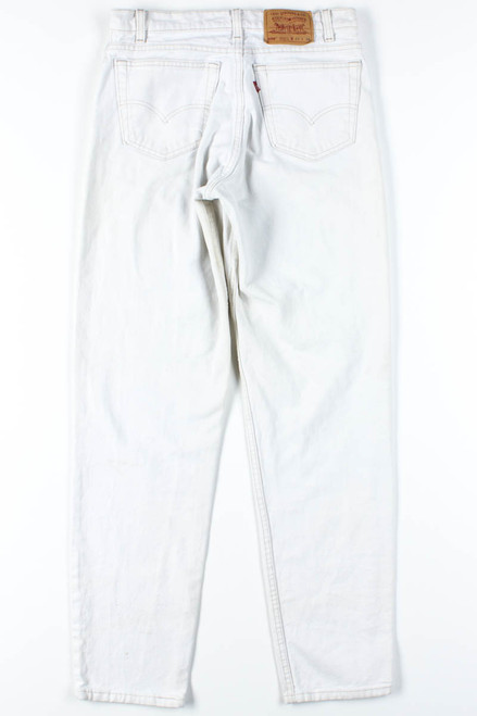 Vintage White Levis Denim Jeans 108 (sz. 33 x 34)