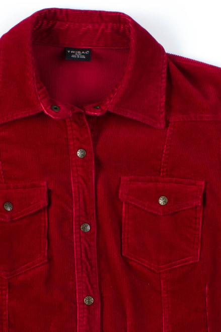 Red Corduroy Jacket