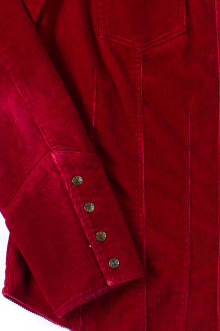 Red Corduroy Jacket