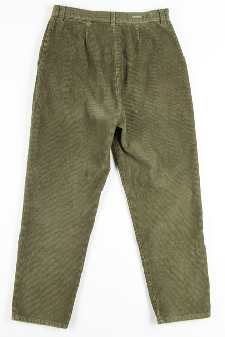 Olive Woolrich Corduroy Pants