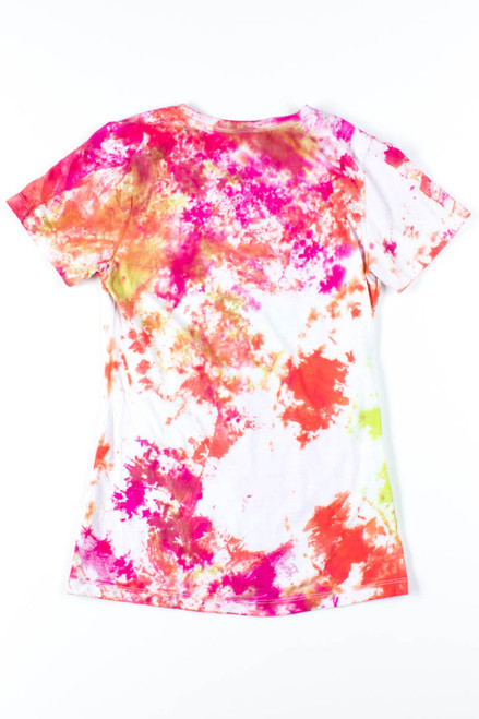 Magenta Wave Party Invitation Tie Dye Tee