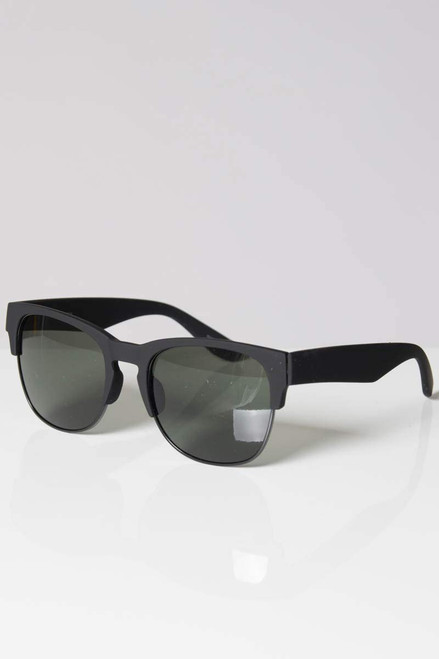 Classic Half-Frame Sunglasses