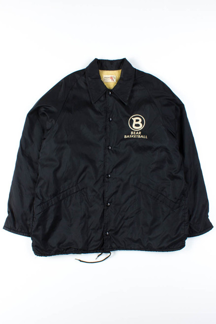 Bear Basketball Sherpa Lined Coach Jacket