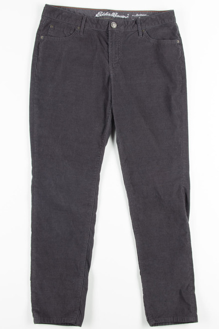 Grey Eddie Bauer Corduroy Pants