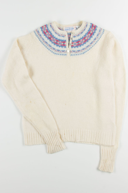 Vintage Fair Isle Sweater 258