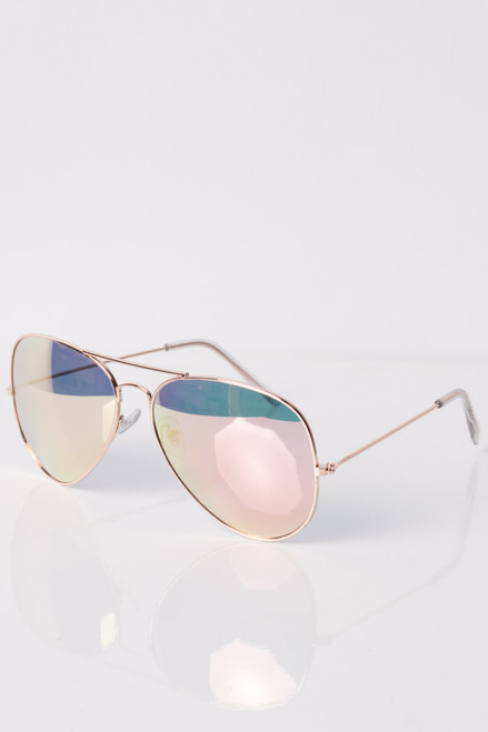 Rose Gold Aviators