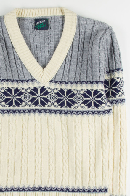 Vintage Fair Isle Sweater 389