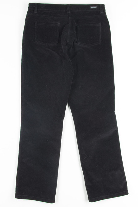 Black Woolrich Corduroy Pants 2