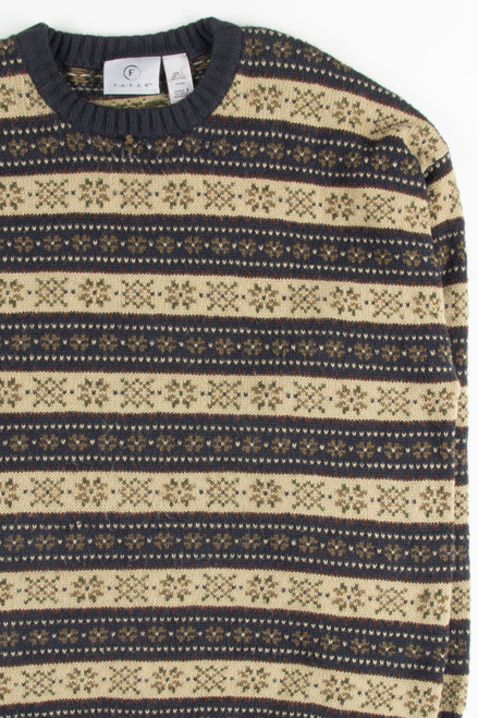 Vintage Fair Isle Sweater 354