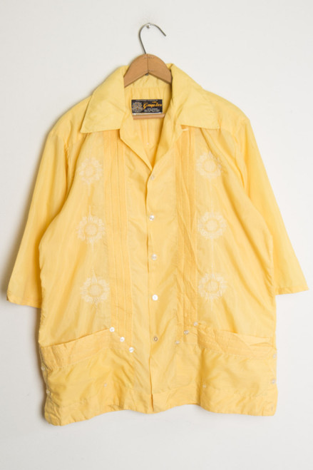 Yellow Guayabera