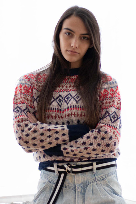 Vintage Fair Isle Sweater 374