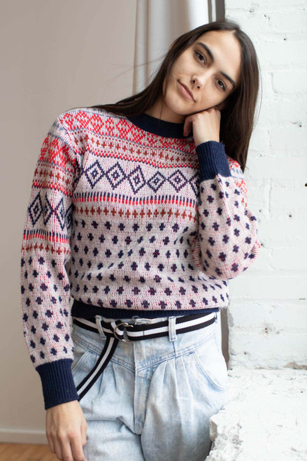 Vintage Fair Isle Sweater 374