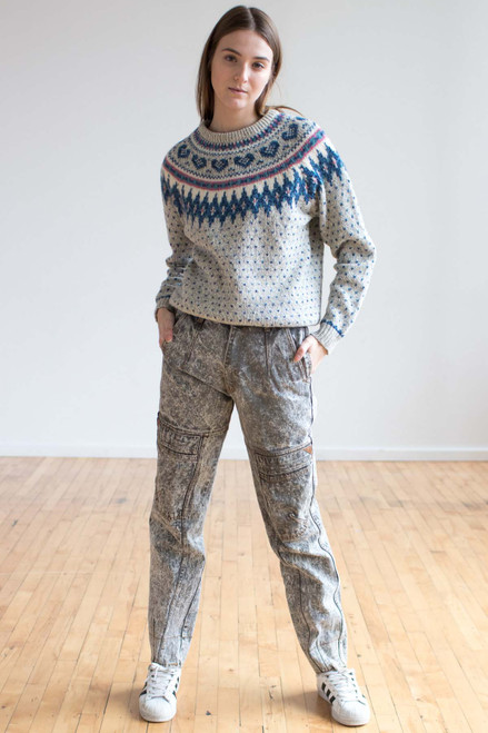 Vintage Fair Isle Sweater 435