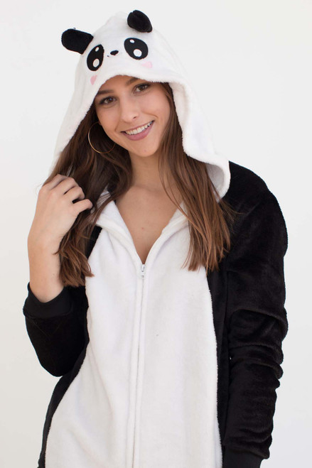 Cutesy Panda Onesie Pajamas