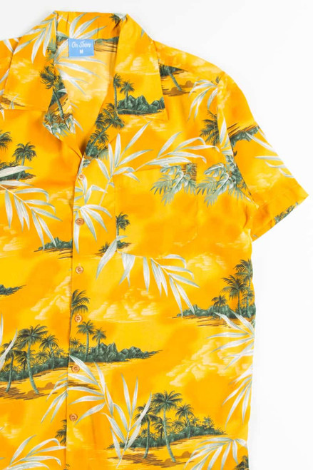 Rocky Island Palms Hawaiian Shirt