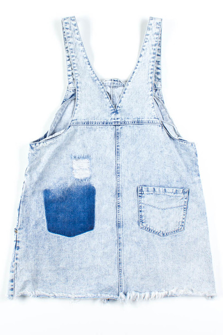 Distressed Denim Dress