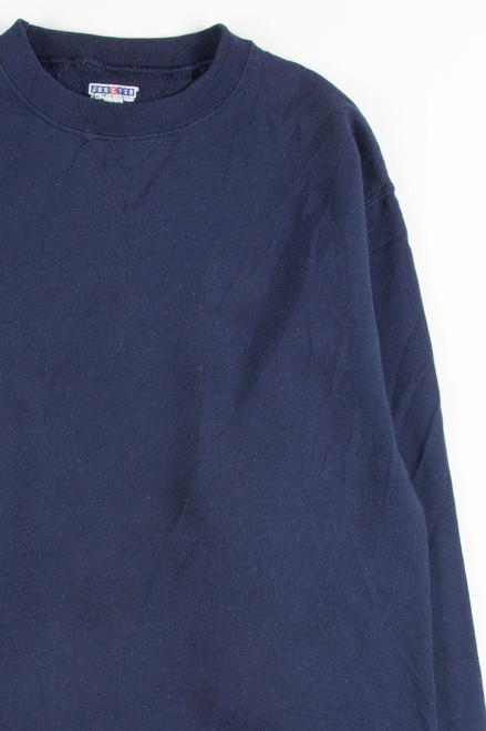 Navy Recycled Sweatshirt 4