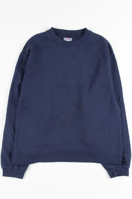 Navy Recycled Sweatshirt 4