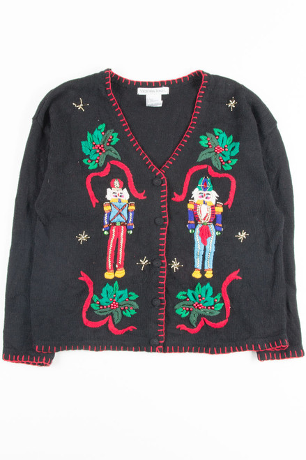 Black Ugly Christmas Cardigan 50749