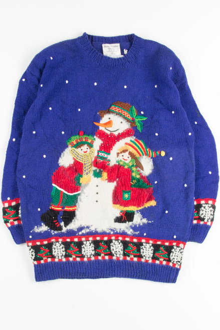 Blue Ugly Christmas Pullover 50808