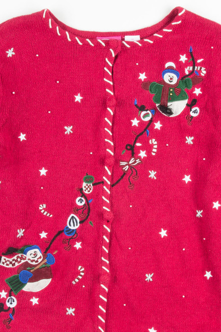 Red Ugly Christmas Cardigan 50766