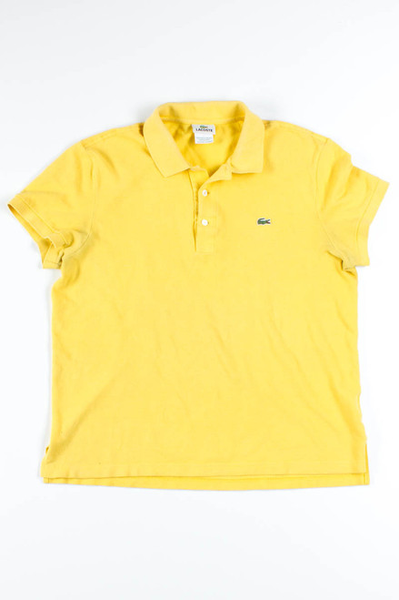 Yellow Lacoste Polo Shirt