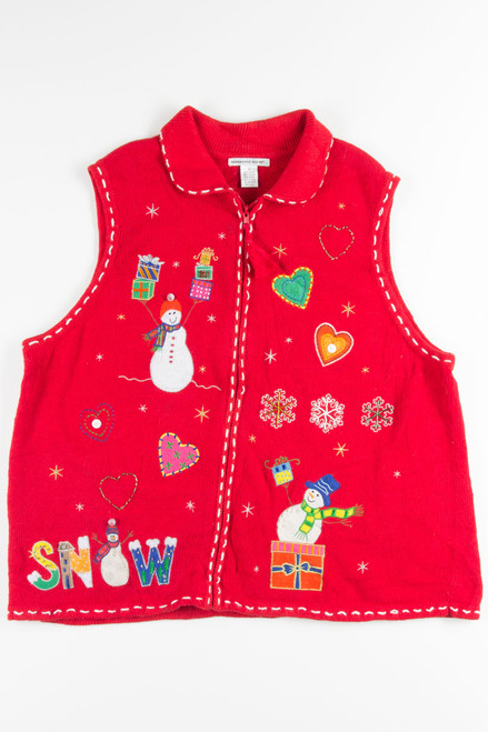 Red Ugly Christmas Vest 51278