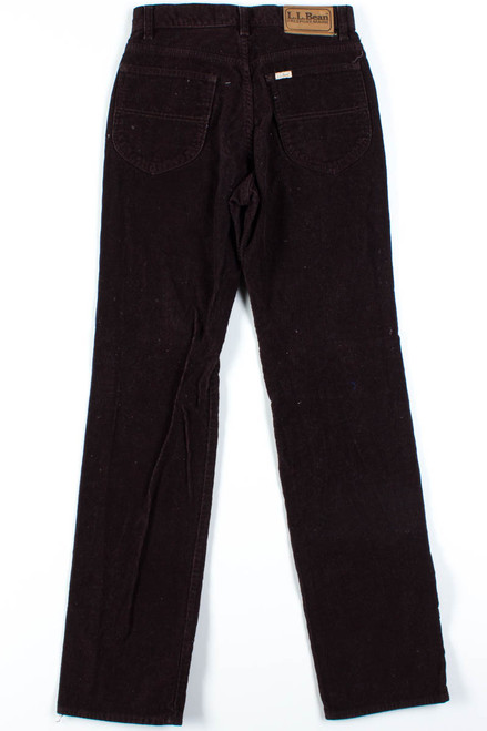 Brown L.L. Bean Corduroy Pants