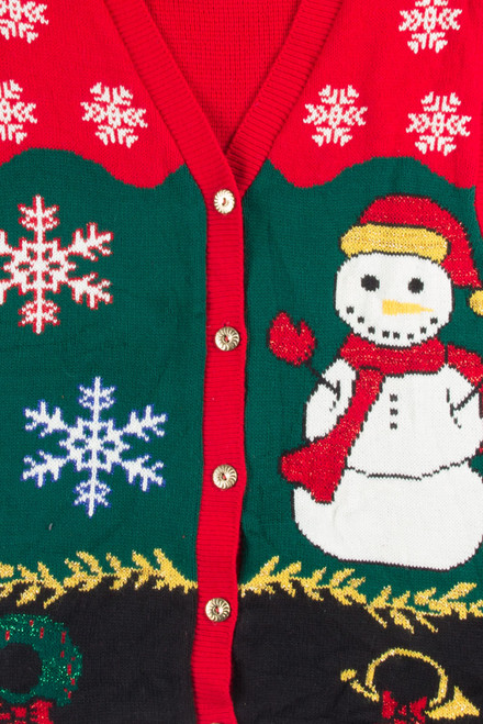 Red Ugly Christmas Vest 51194