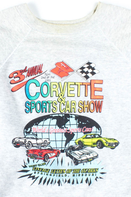 Corvette & Sports Car Show Sweatshirt