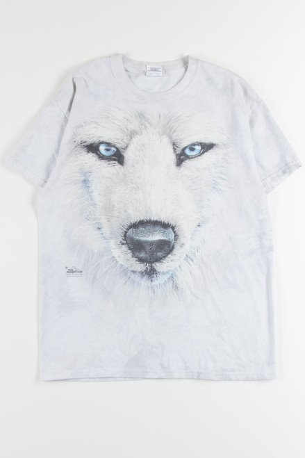 White Wolf Tie Dye Tee