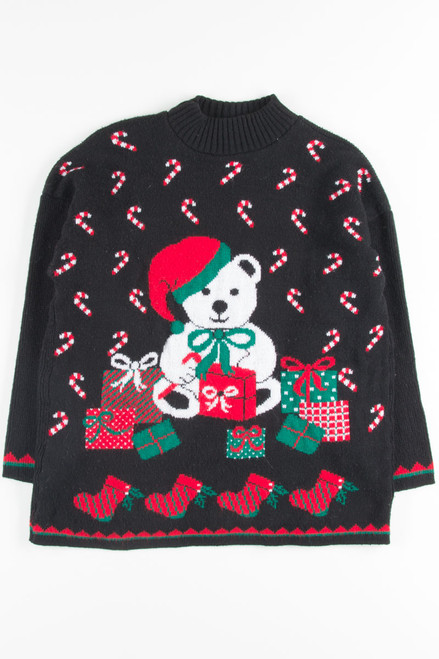 Black Ugly Christmas Pullover 51066