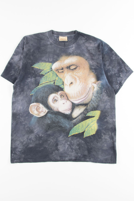 Chimpanzees Tie Dye T-Shirt