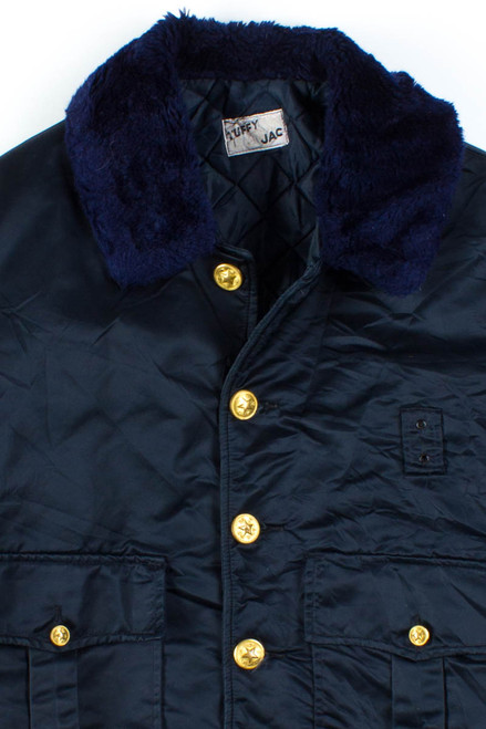 Texas Button Navy Jacket