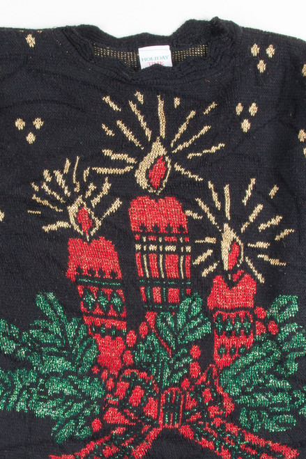 Black Ugly Christmas Pullover 51166