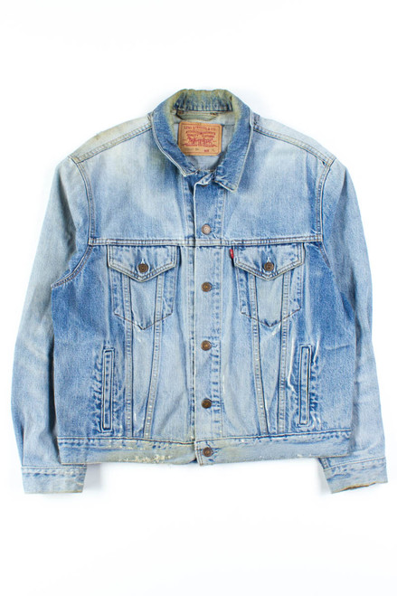 Vintage Faded Levis Denim Jacket 684