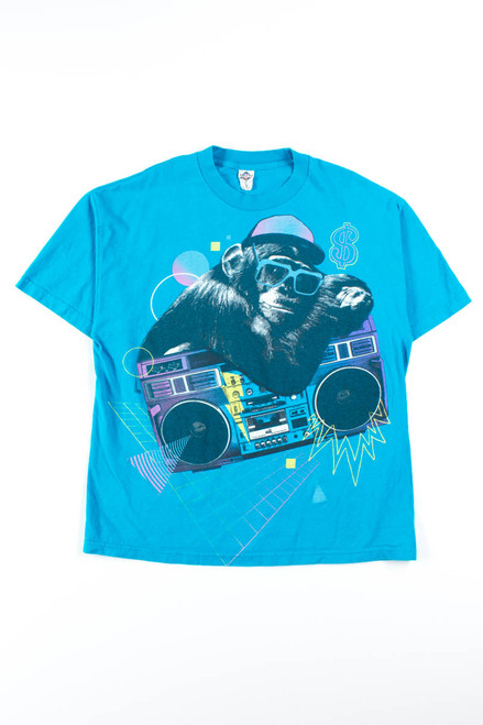 Boombox Chimpanzee Tee