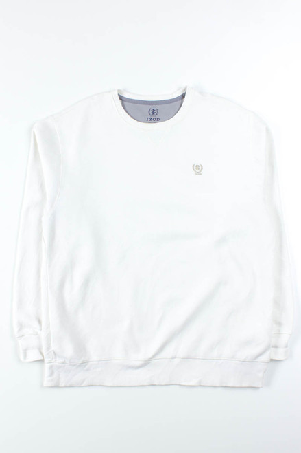 White Izod Sweatshirt