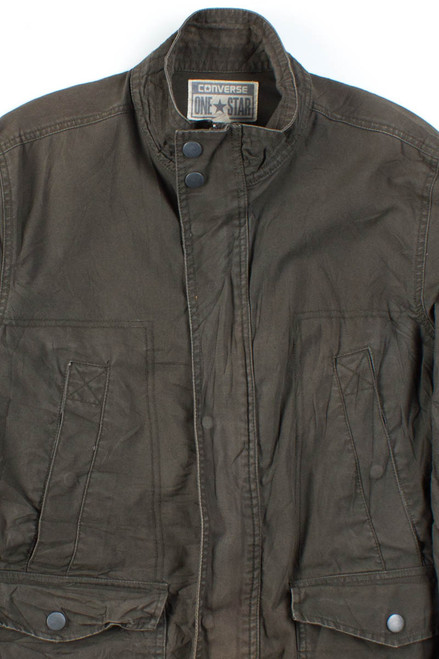 Olive Drab Canvas Jacket