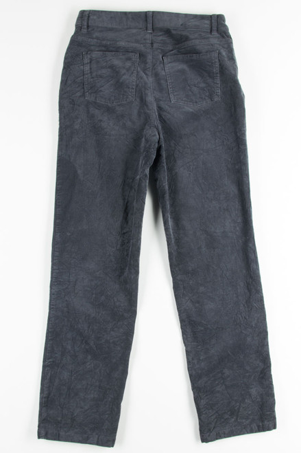 Charcoal Corduroy Pants 1