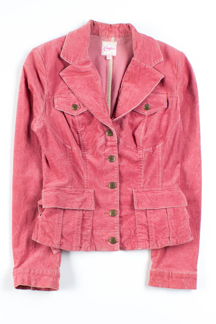 Pink Corduroy Jacket 1