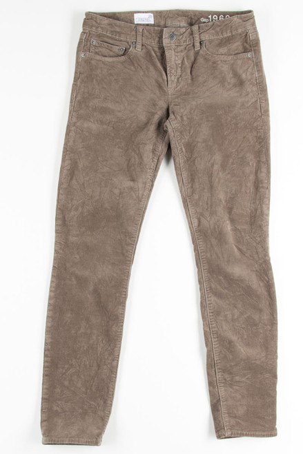 Olive Corduroy Pants 5