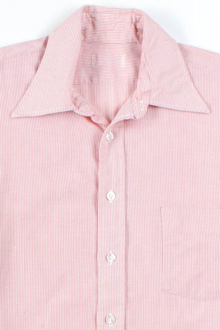 Pink Striped Button Up Shirt 2