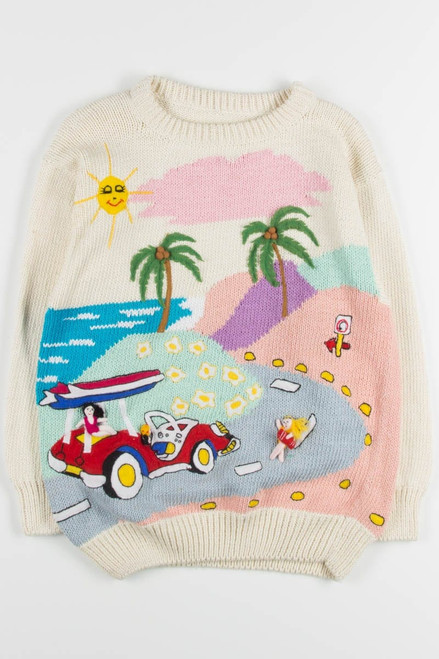 Vintage Beach Sweater 2