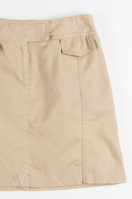 Tan Kenneth Cole Mini Skirt