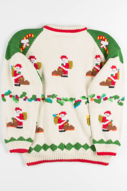 Vintage Santa Sweater 1