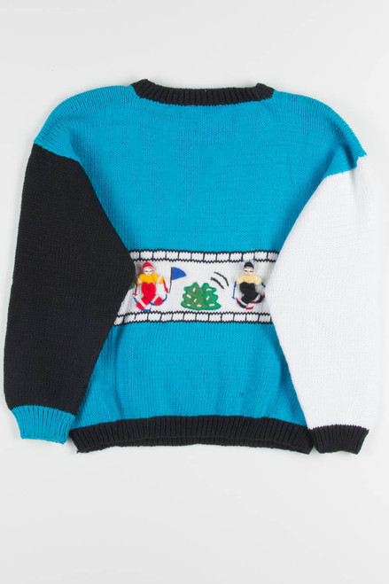Vintage Crozz Country Skiing Sweater